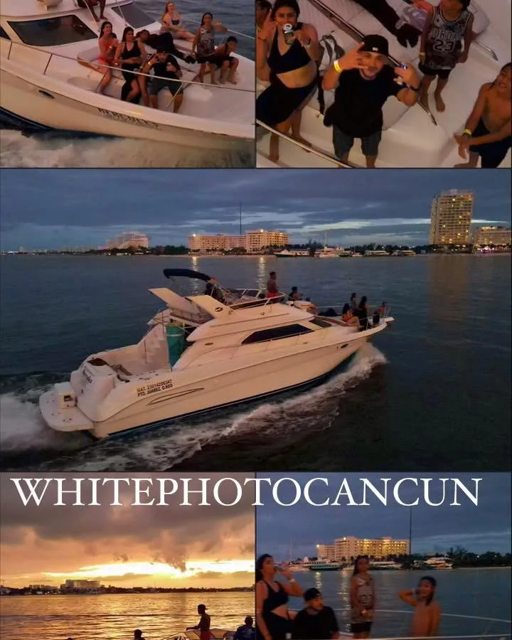 Yates y náutico en Cancún — WHITE PHOTO